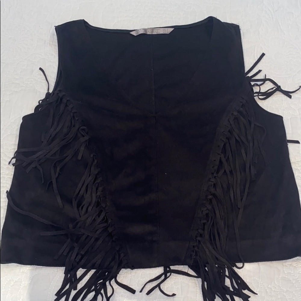 Zara Fringe Shirt